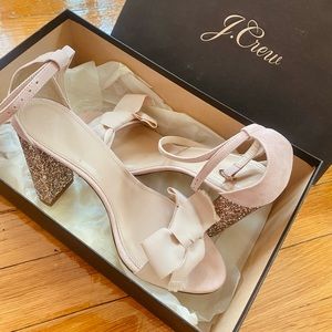 J.Crew suede sandals